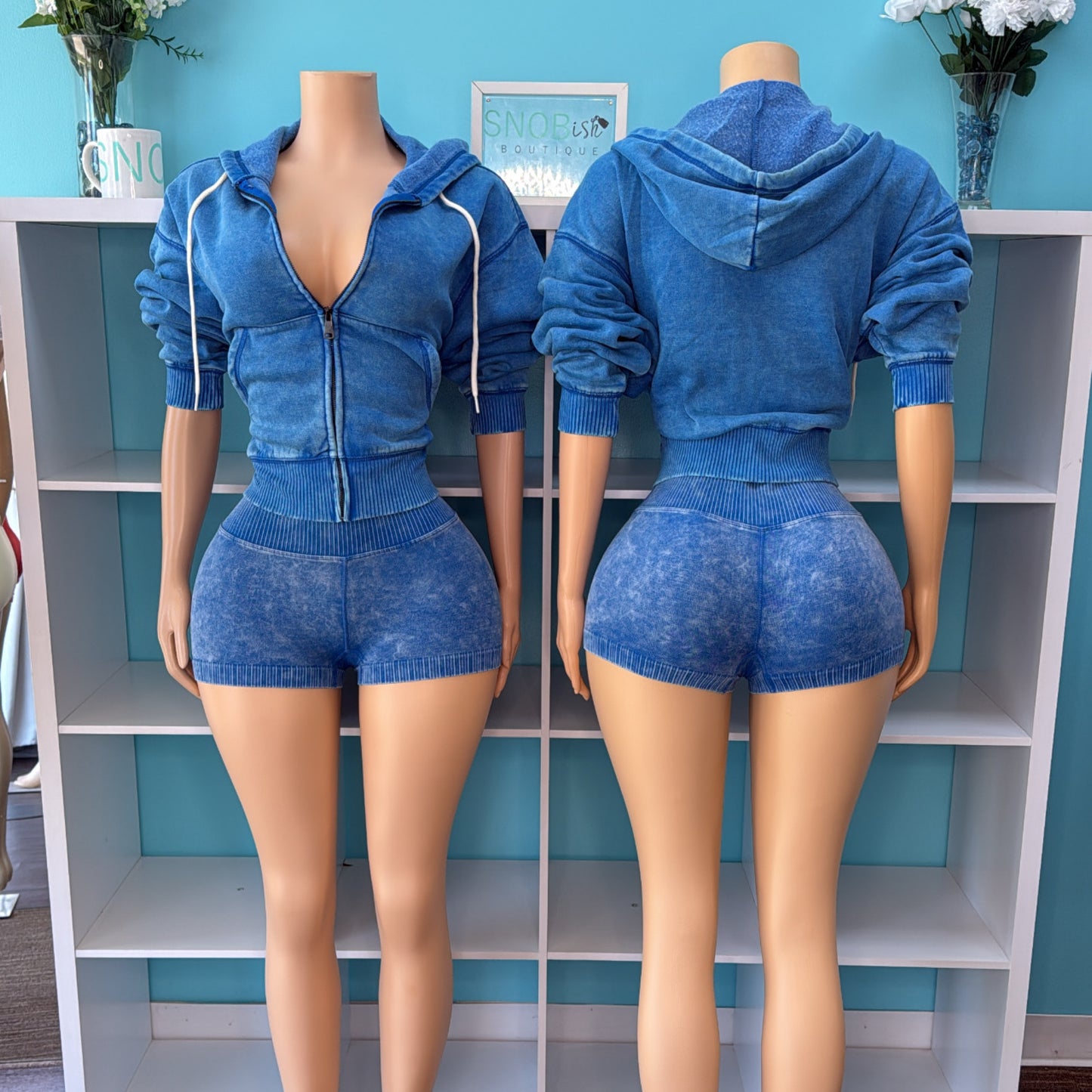 “Sugar Wash” Short Set