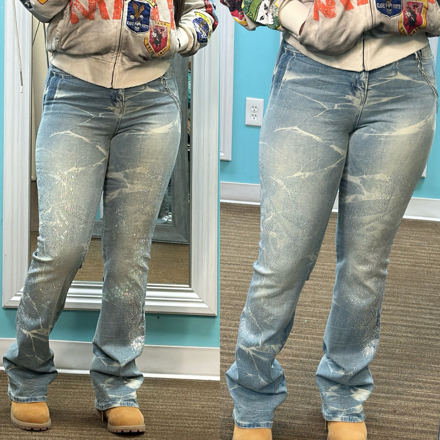 “Diamond Dust” Jeans