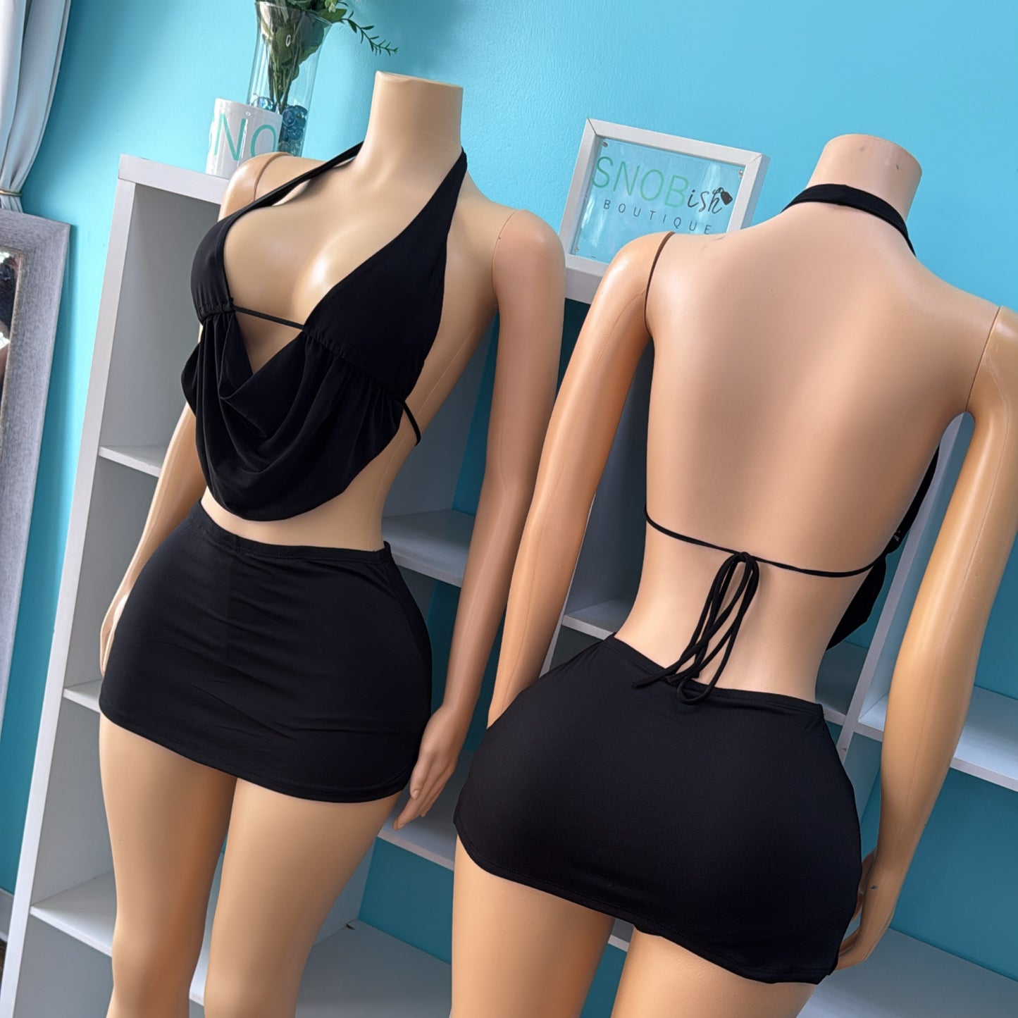 “In Your Dreams” Mini Skort Set