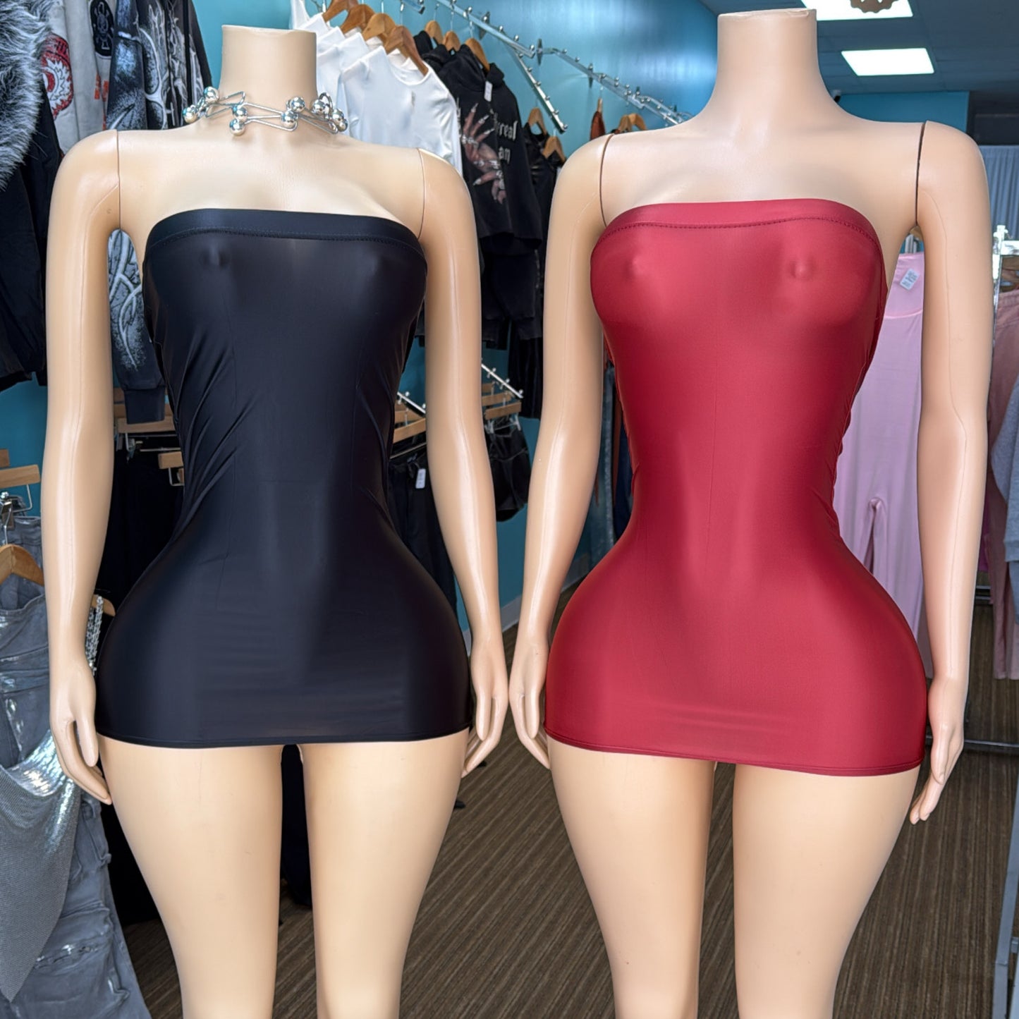 “Slip” Mini Dress