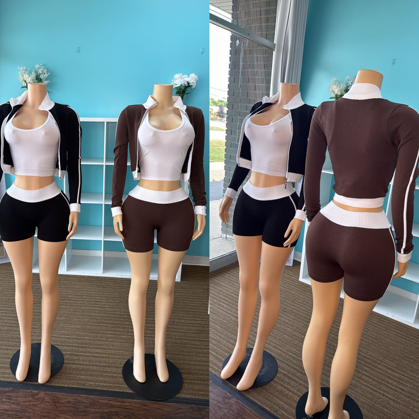 “Waffle” 2pc Set