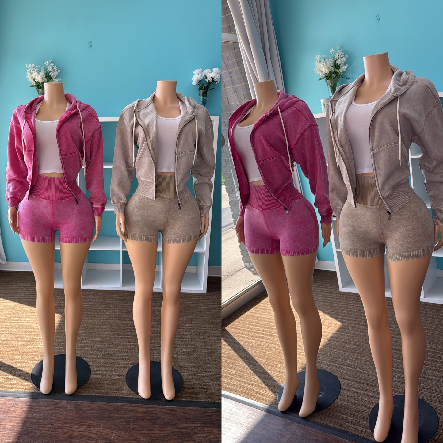 “Sugar Wash” Short Set