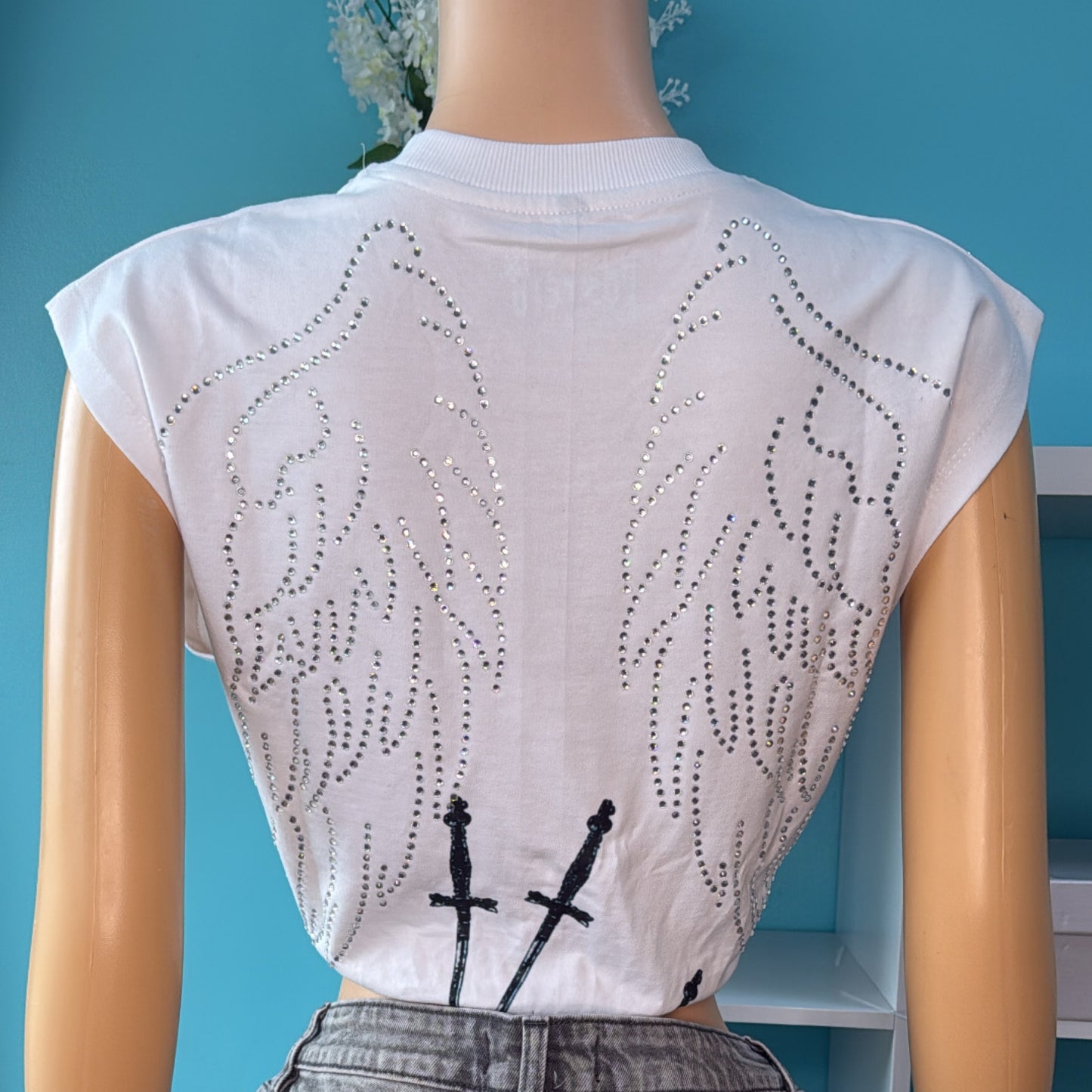 “Don’t Blink” Studded Tee