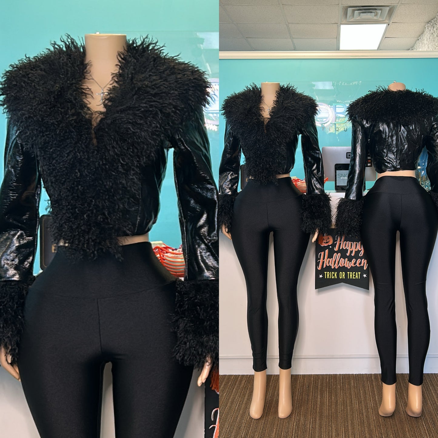 "Foxy" Mongolian Fur Jacket