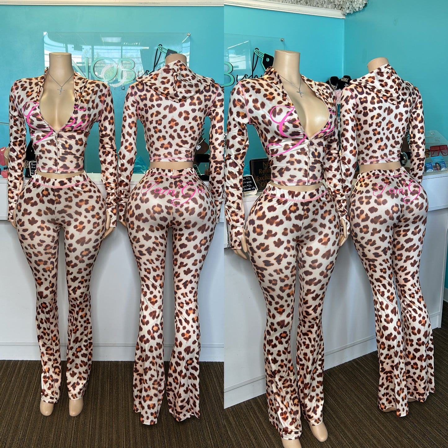 "GiGi" Pattern Flare Set