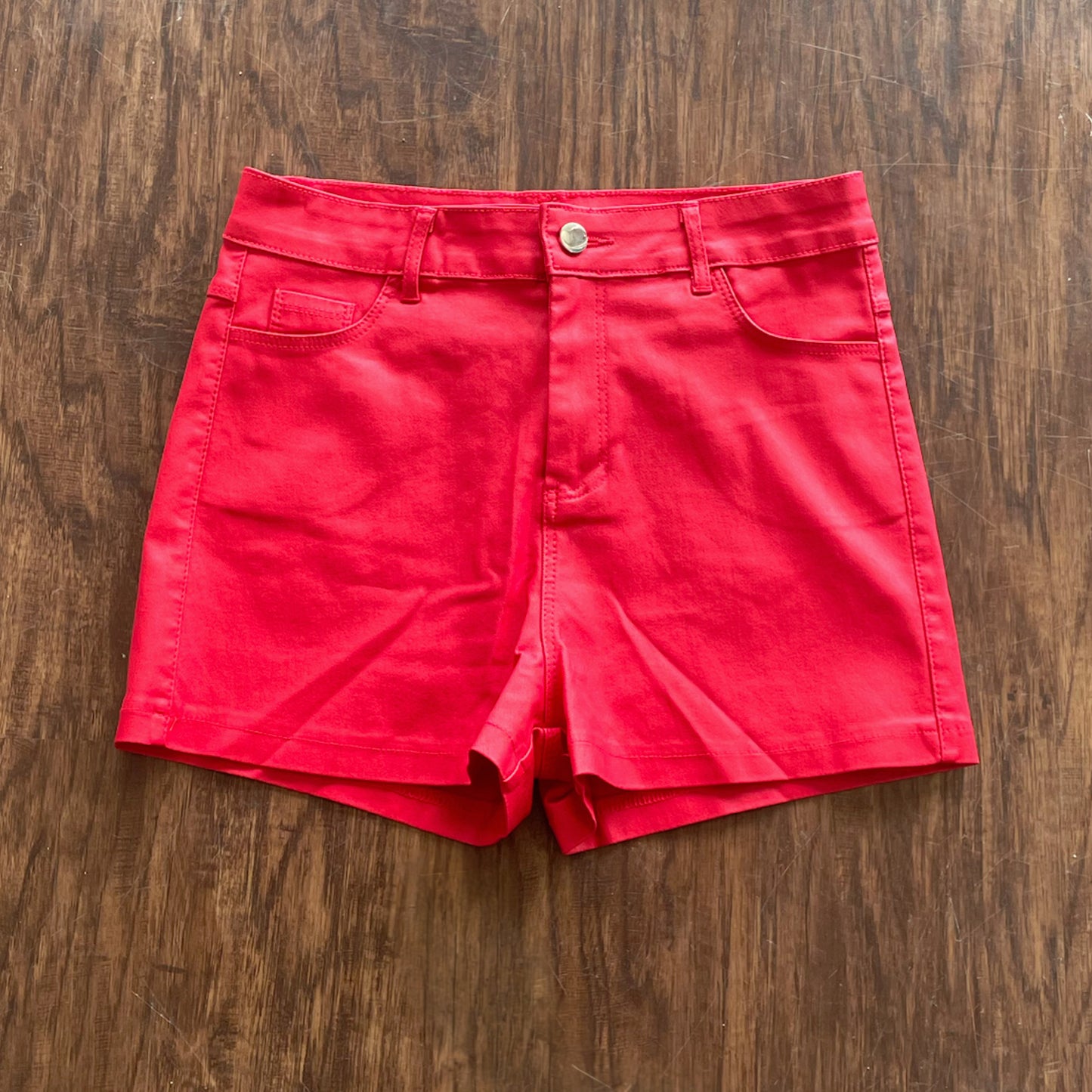 “Matte” Leather Shorts