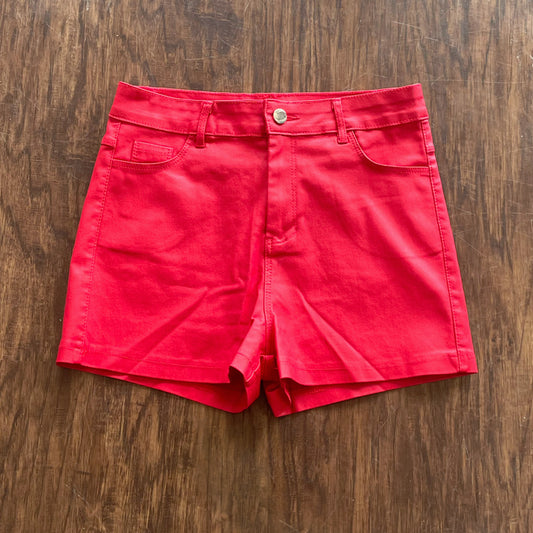 "Matte” Leather Shorts