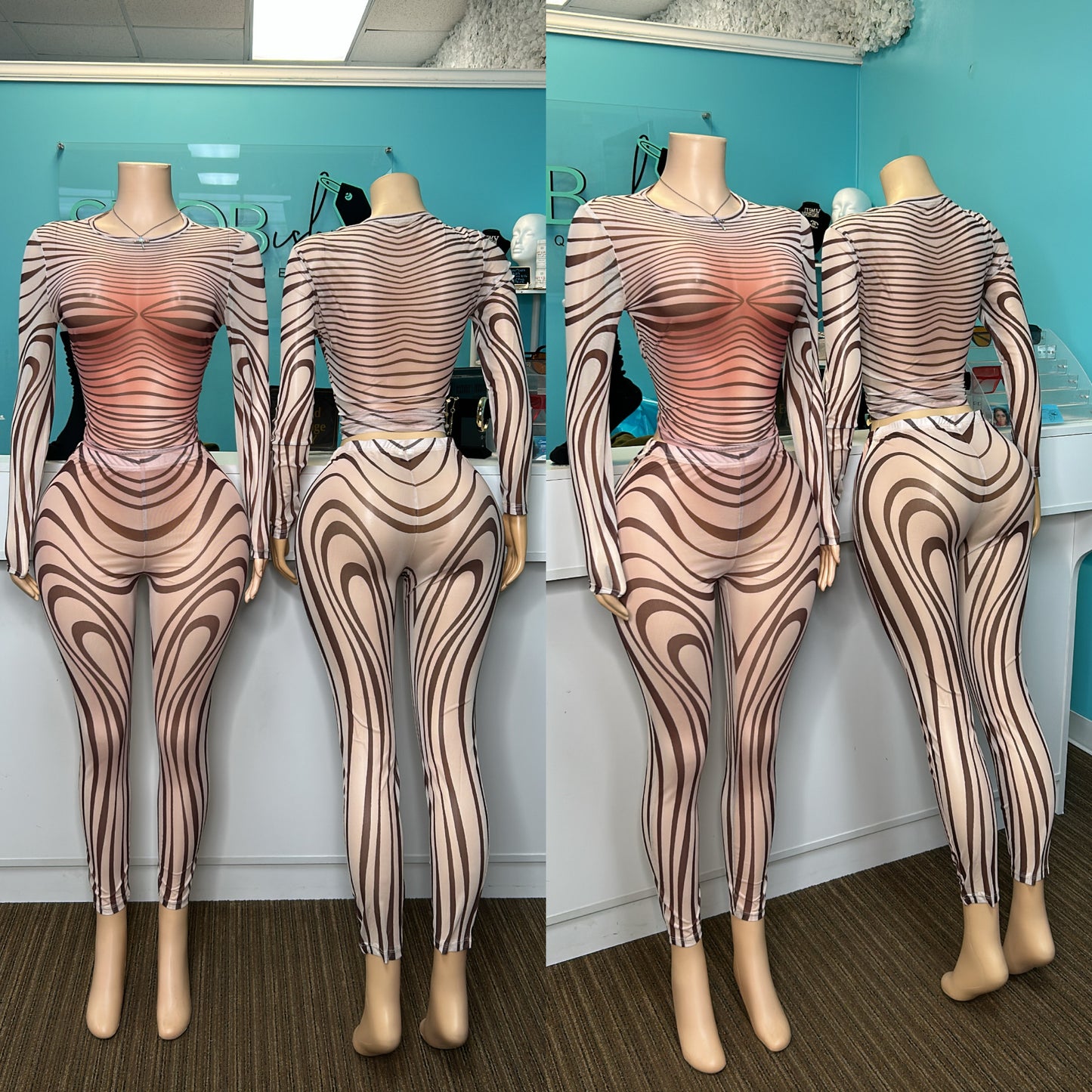 "Illusion” Two Piece Set