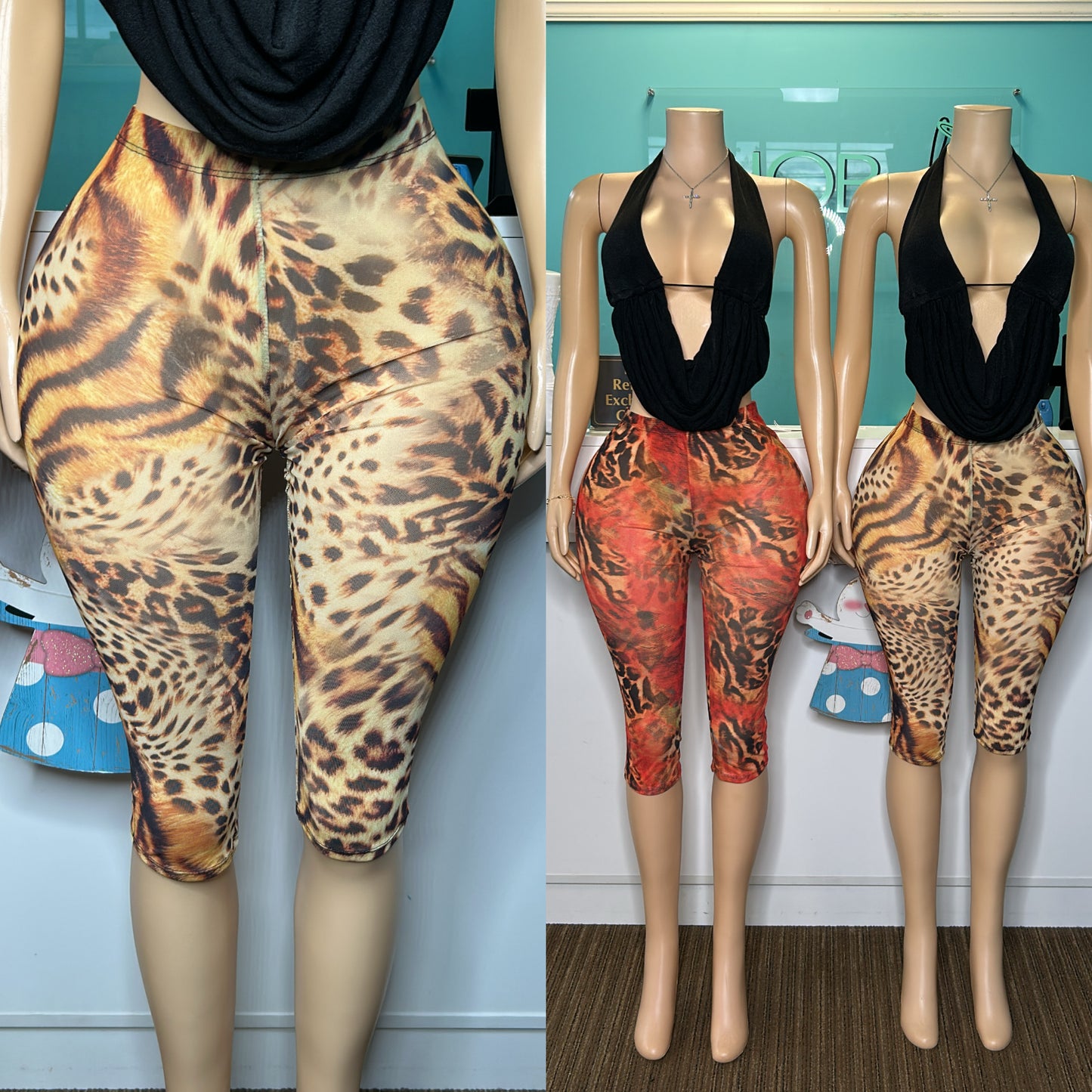 “Tigress” Capri Leggings