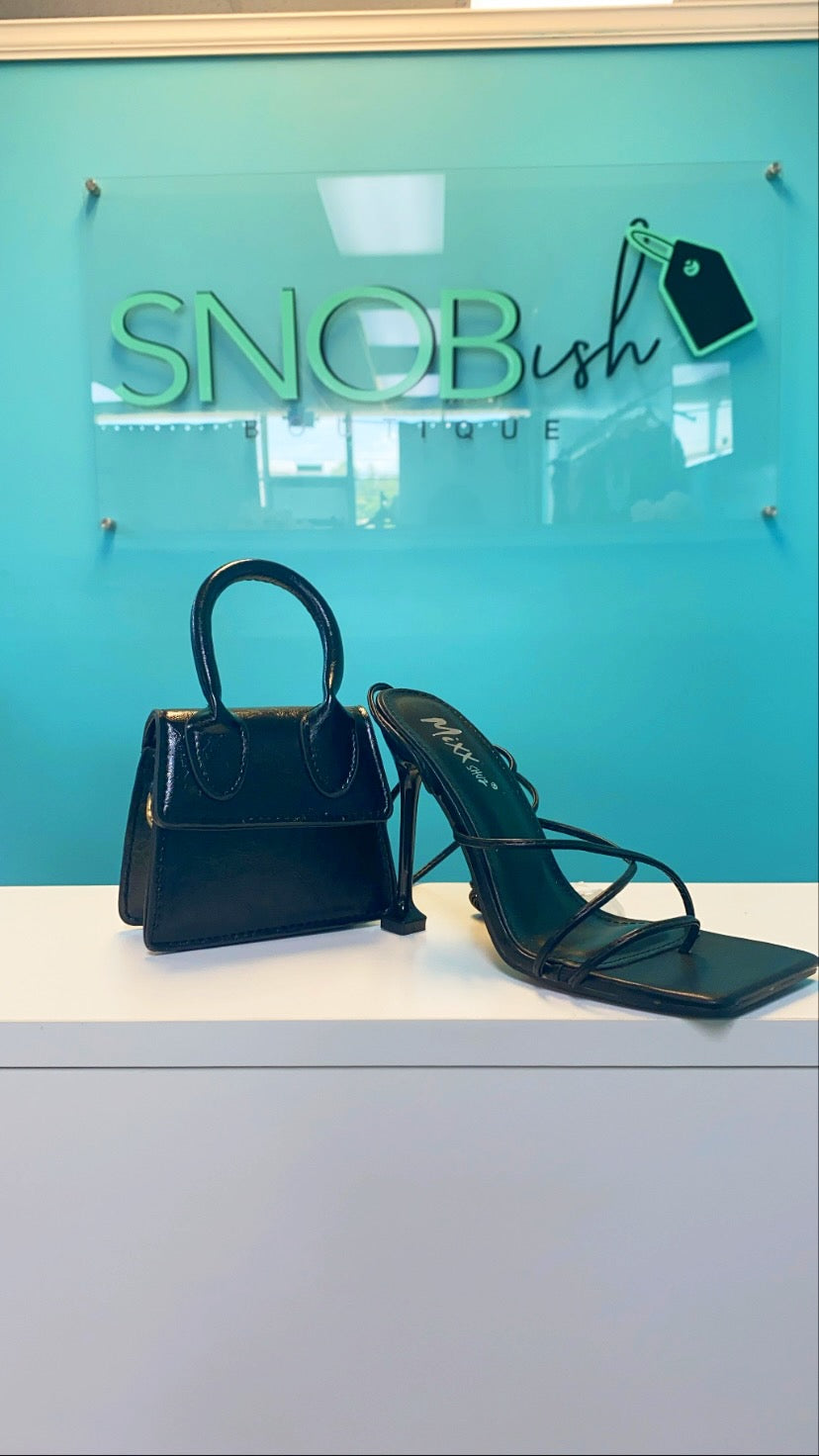 “Bella” Square Heels