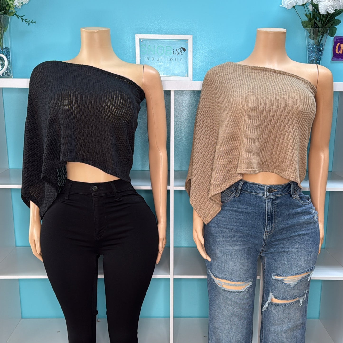 “Draped” Asymmetrical Top