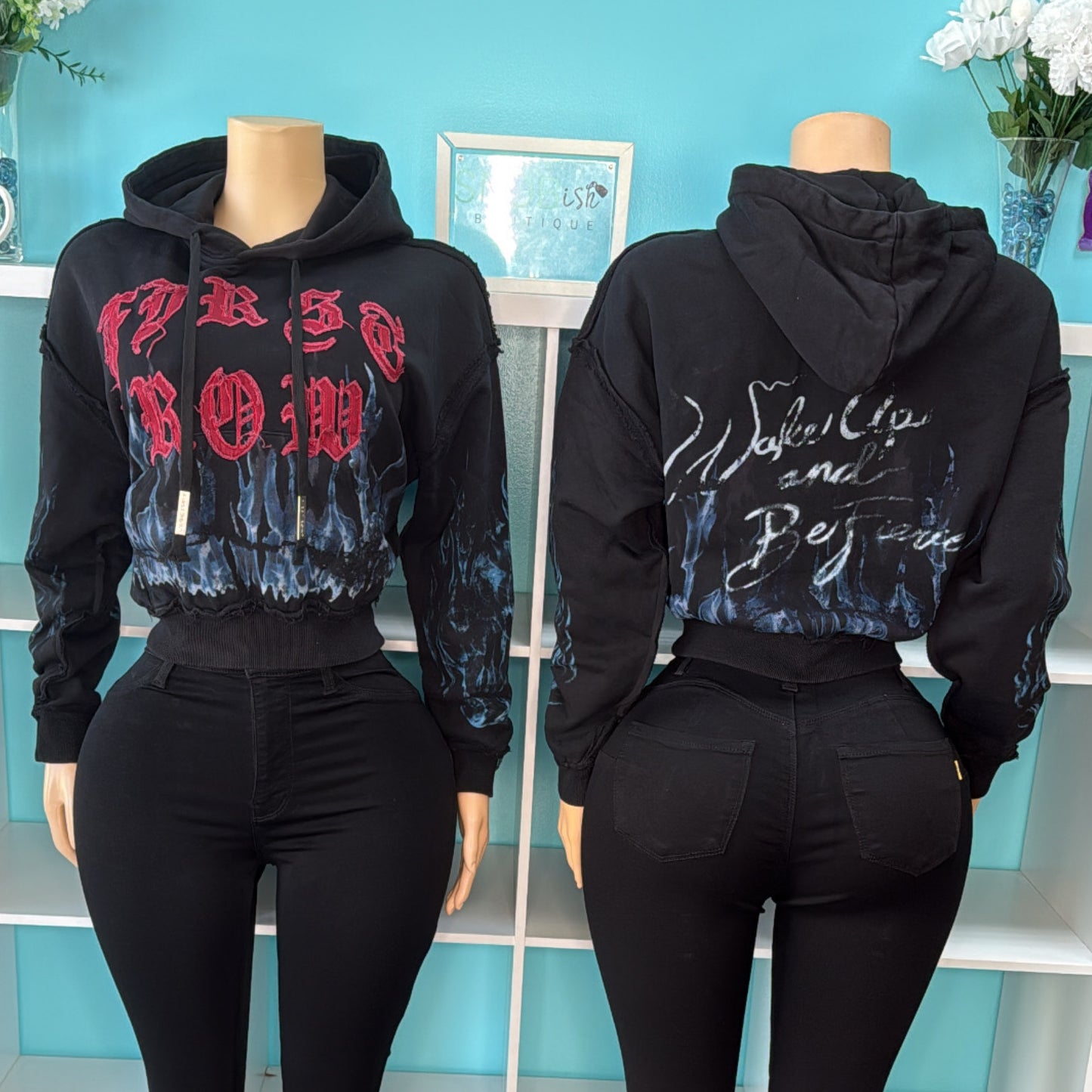 “Burning Blue” Hoodie