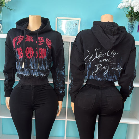 “Burning Blue” Hoodie