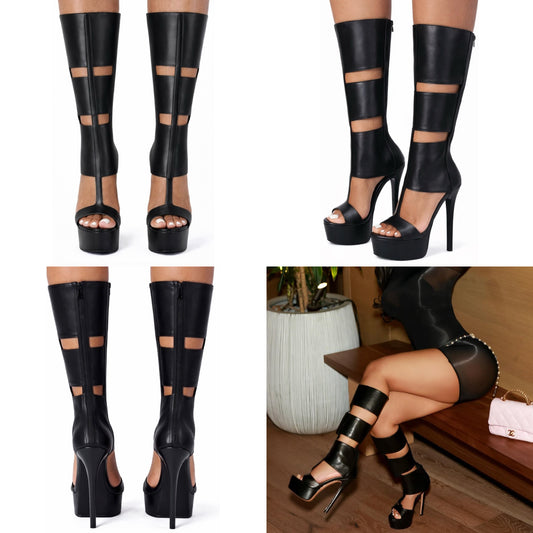 "Bad Girl" Gladiator Heels