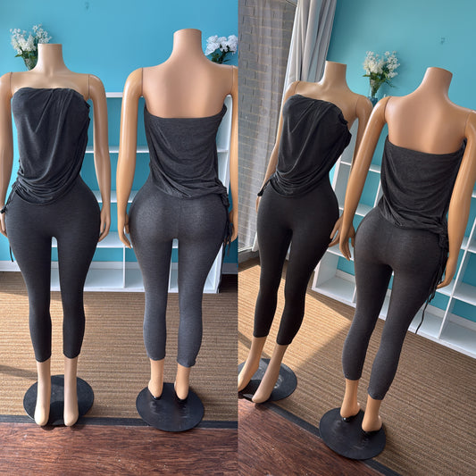 “Polly” Capri Jumpsuit