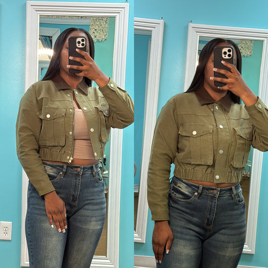 “Off Duty” Utility Jacket