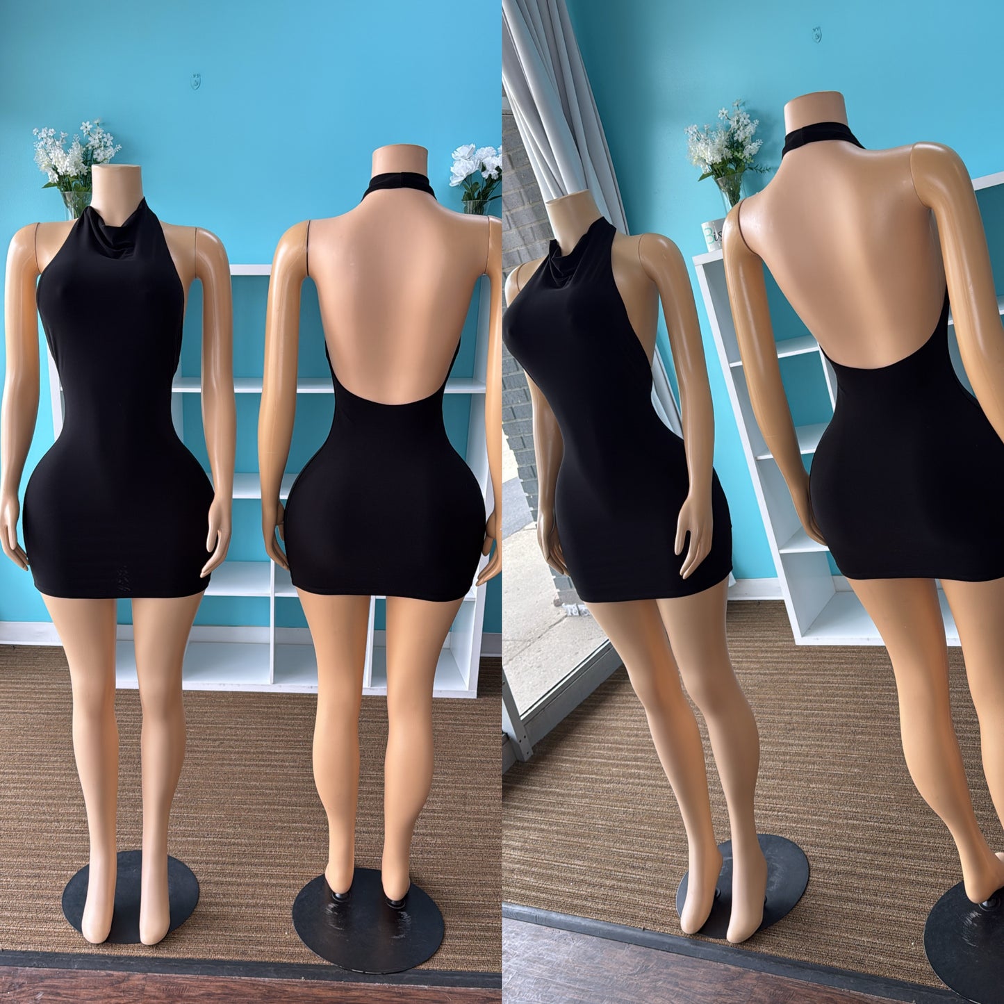 “Symphony” Backless Dress
