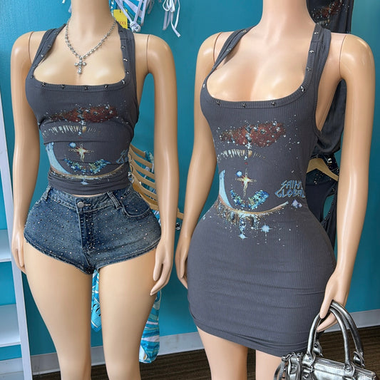 "Cold Stone” Denim Shorts