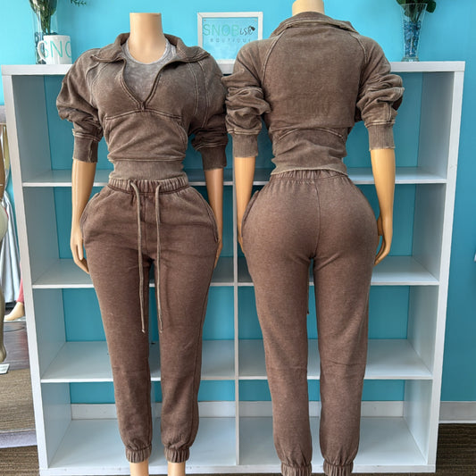 “Warm Up” 3pc Jogging Set