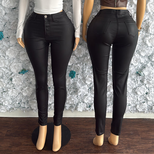 “Blackout” Leather Pants