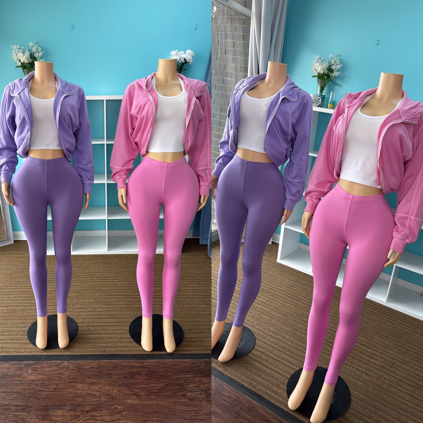 “Ash” Zip Two Piece Set