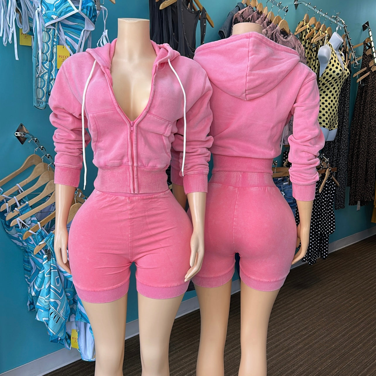 "Bubblegum" Short Set