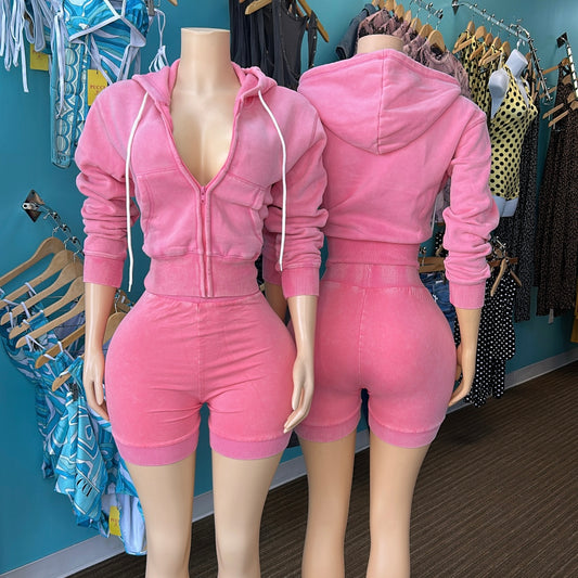 "Bubblegum" Short Set