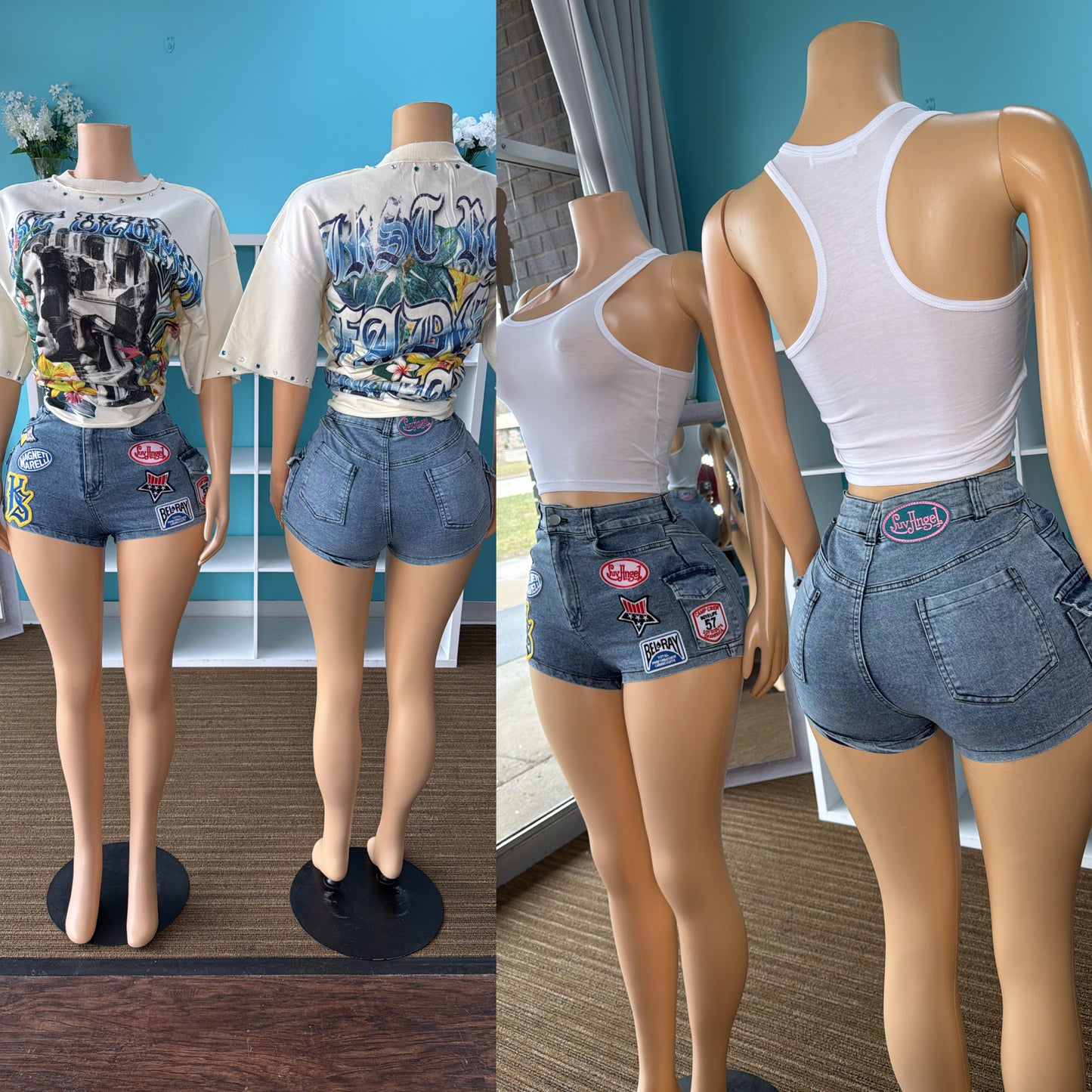 “Girl Scout” Cargo Shorts