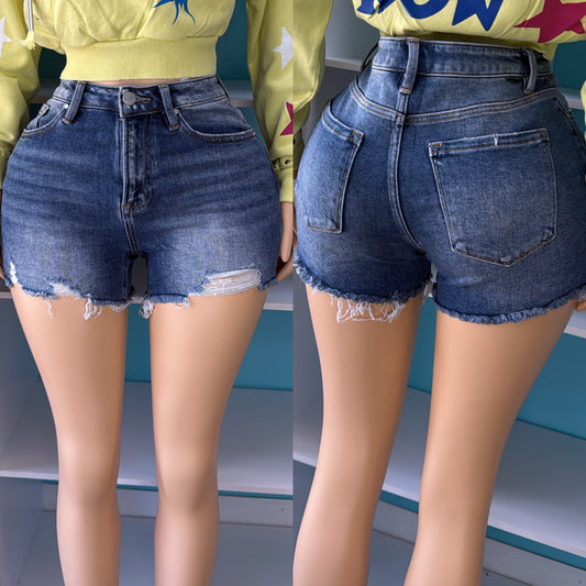 “Summer Break” Denim Shorts