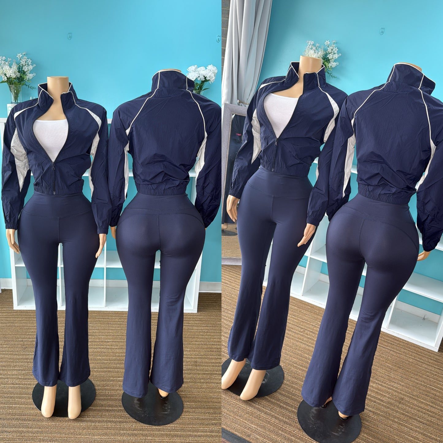 “Breeze” Windbreaker Two Piece Set