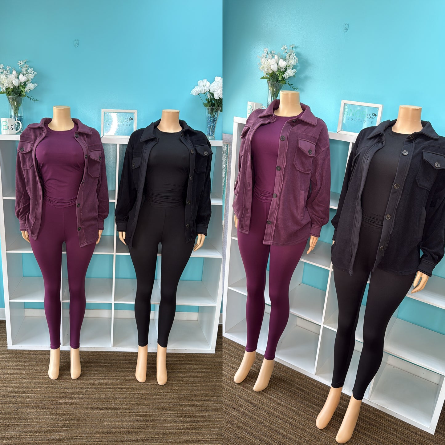 “Pumpkin Patch” Shacket 3pc Set