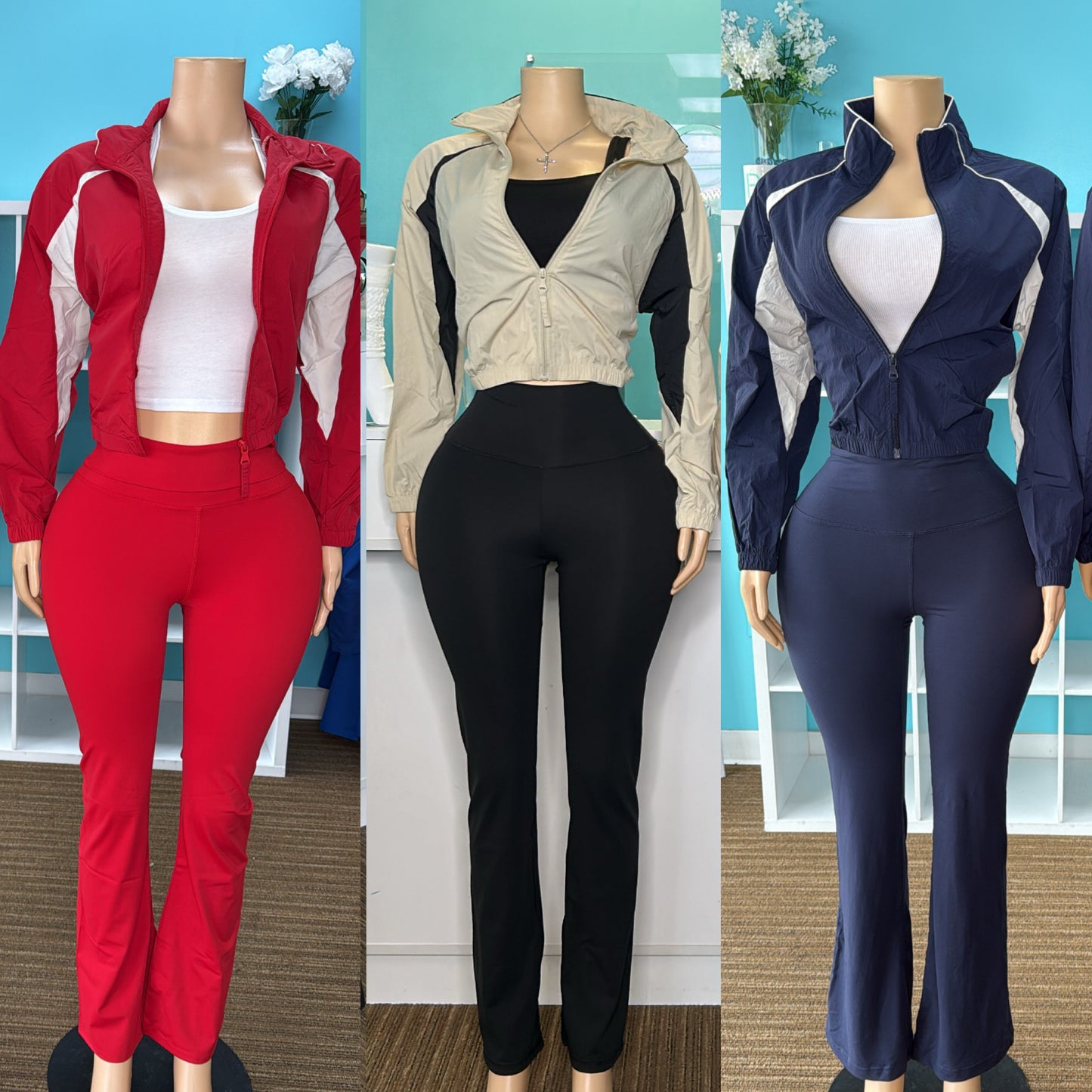 “Breeze” Windbreaker Two Piece Set