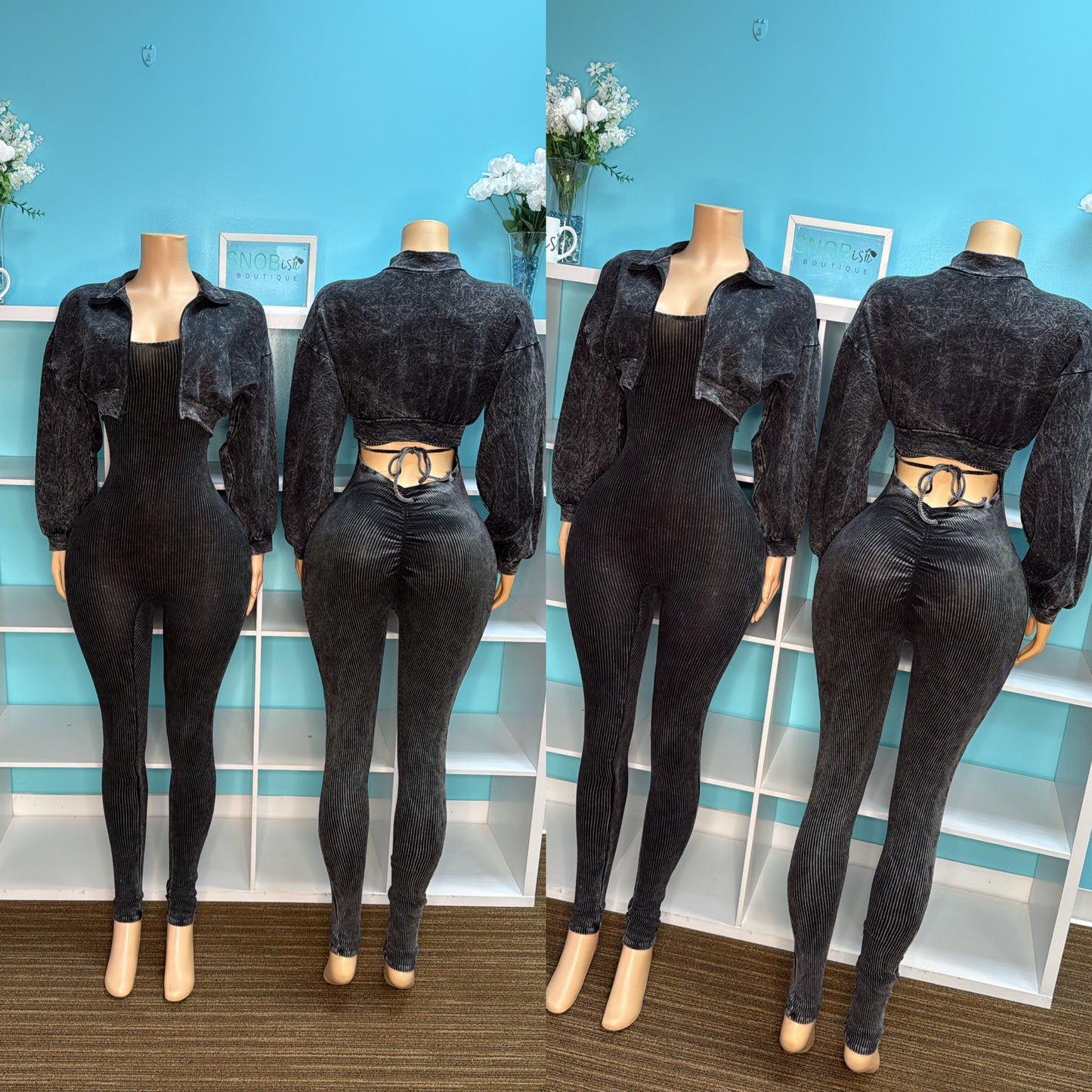 “Granite” Jumpsuit Set