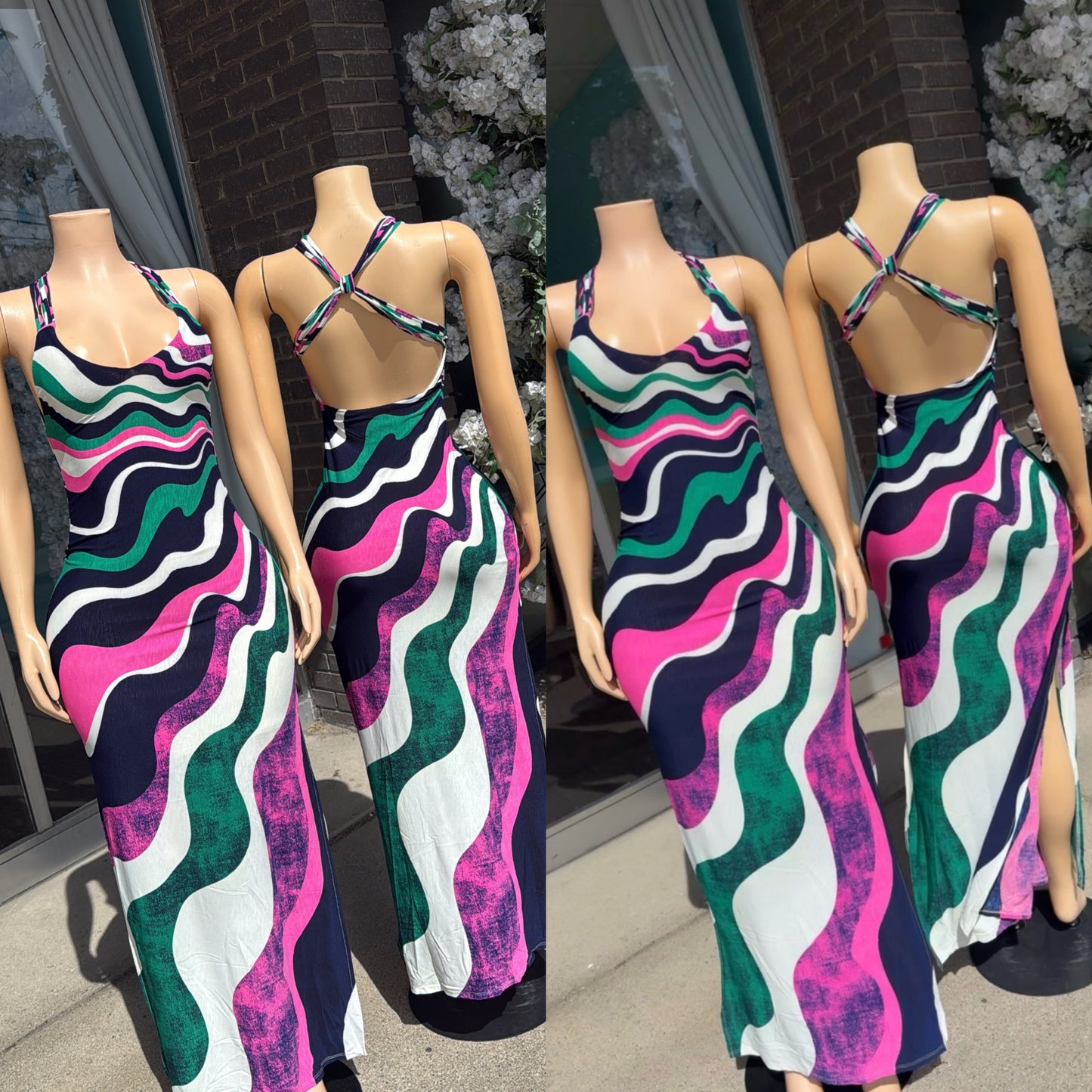“Paint Me” Maxi Dress