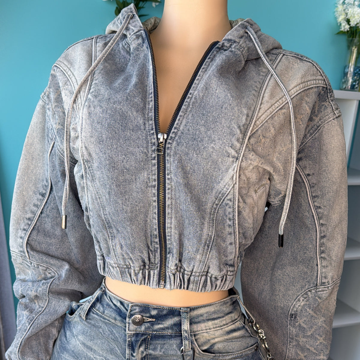 “Laser” Denim Jacket