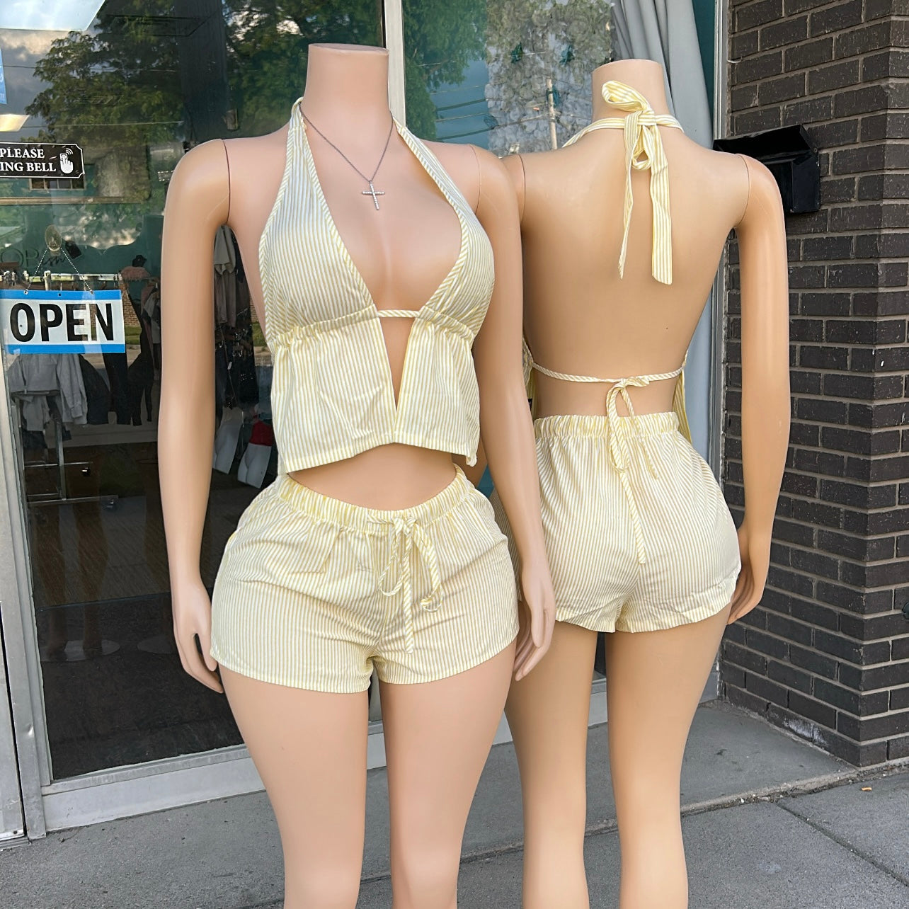 "Lemonade" Short Set