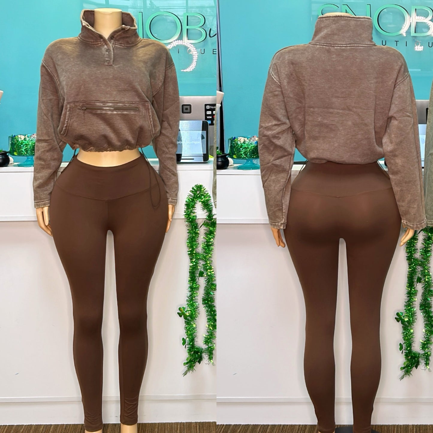 “Acid Wash” Two Piece Set