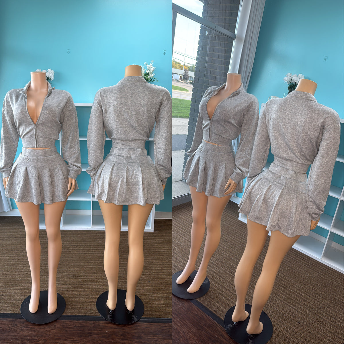 “Scuba” Skirt Set