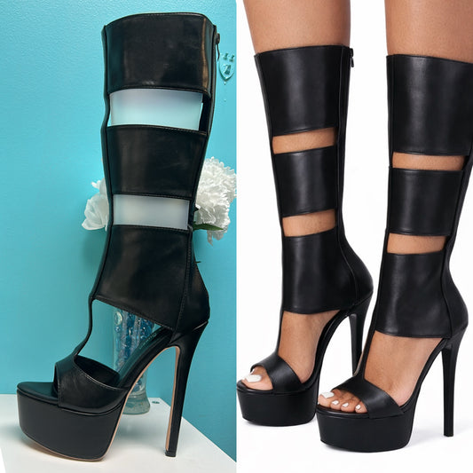"Bad Girl" Gladiator Heels