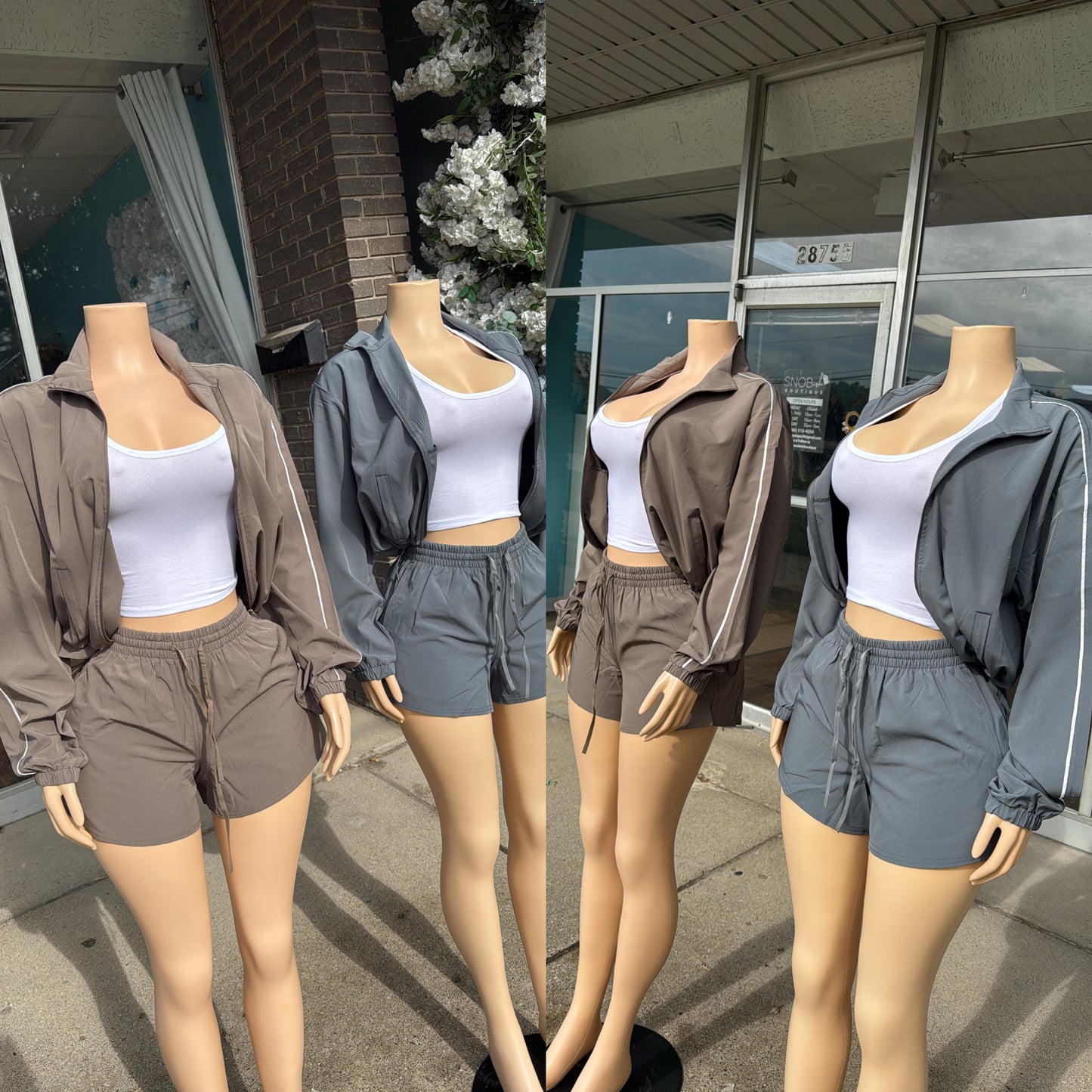 “Finish Line” Windbreaker Set