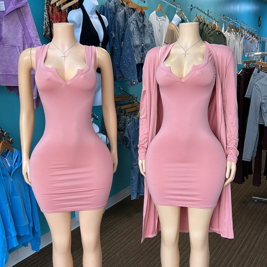 "Bodycon" Dress Set