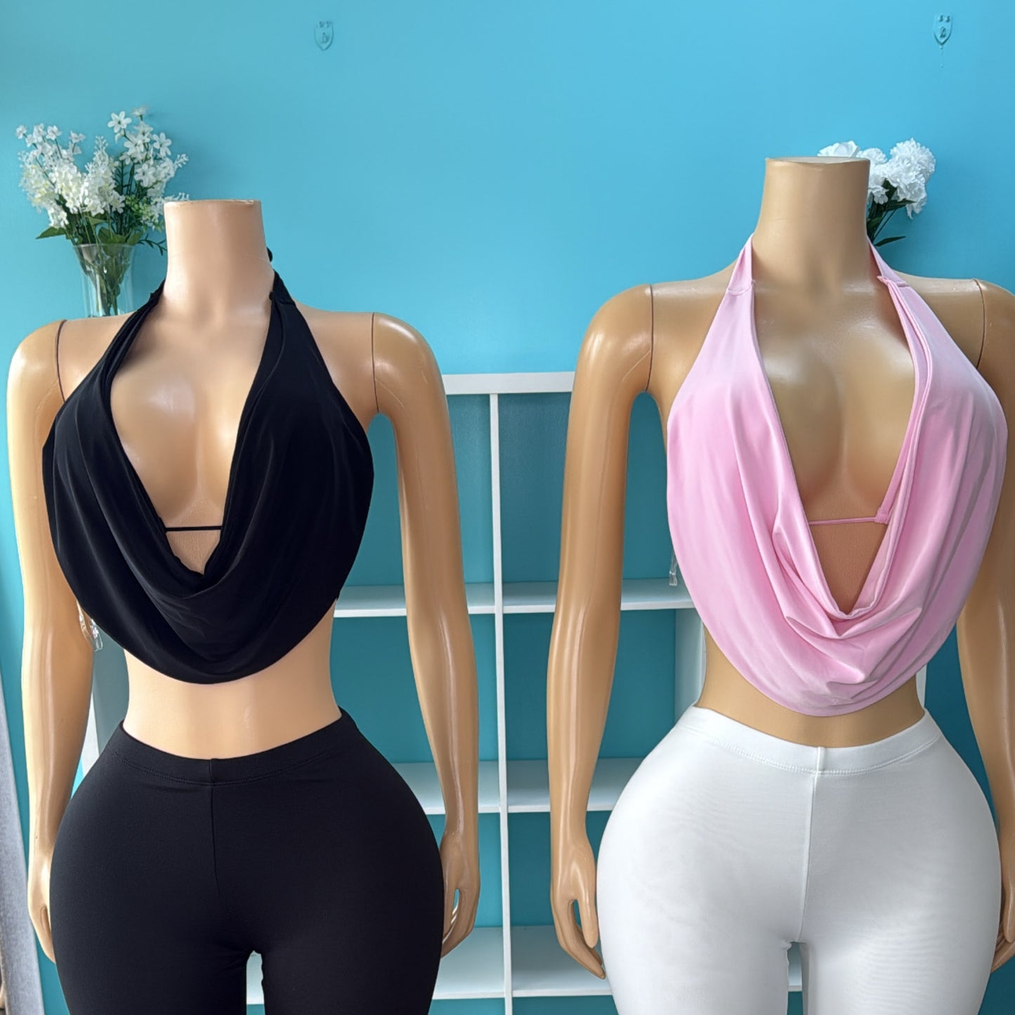 “Halter” Backless Top