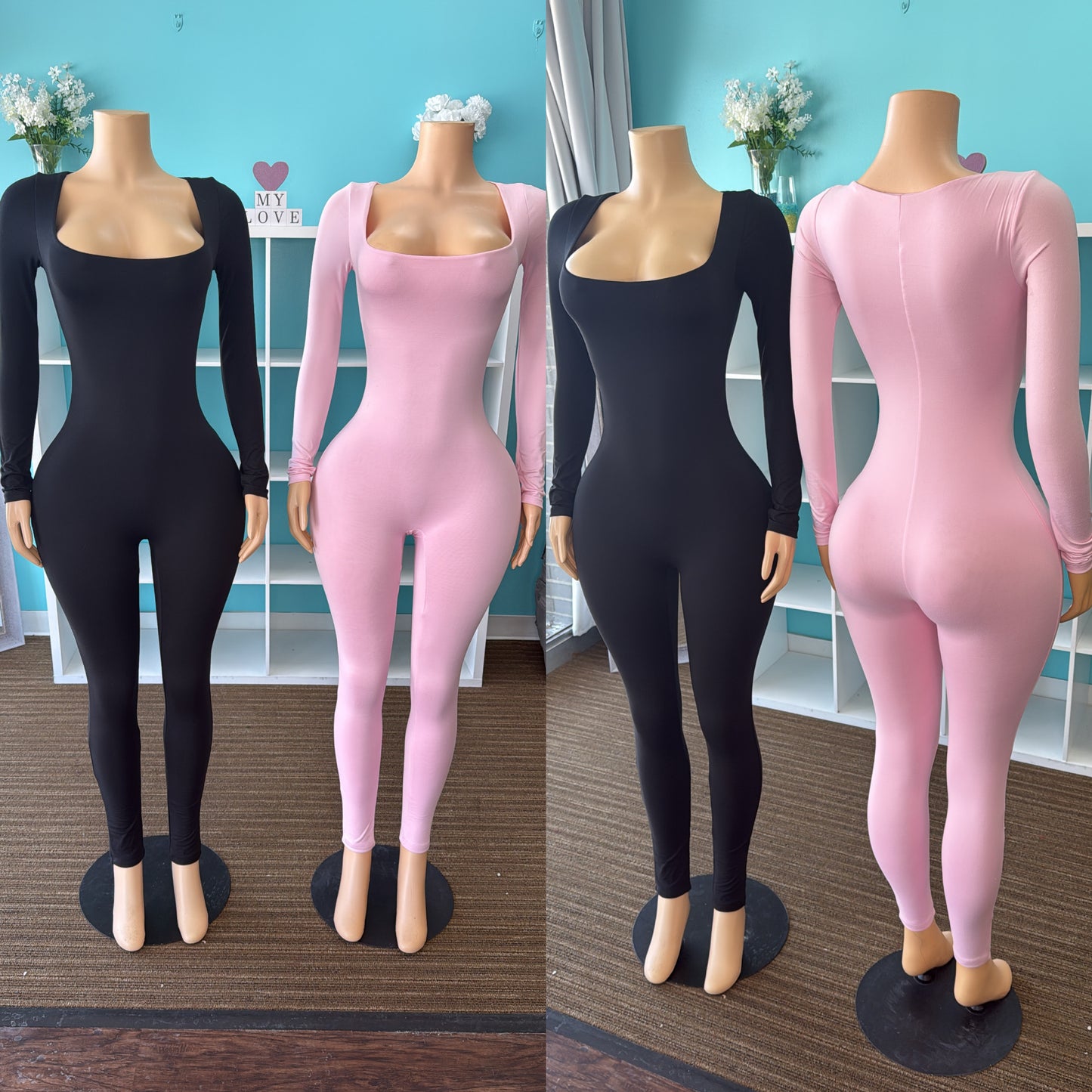 “Seamless” Fitted Jumpsuit