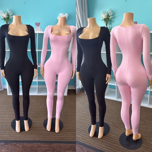 “Seamless” Fitted Jumpsuit