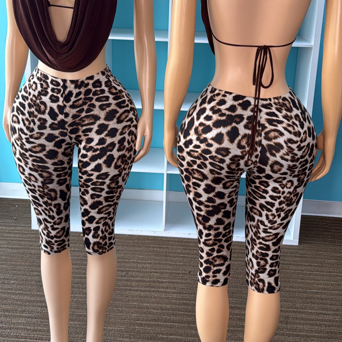 “Untamed” Capri Leggings