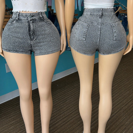 "Embellish" Bling Shorts
