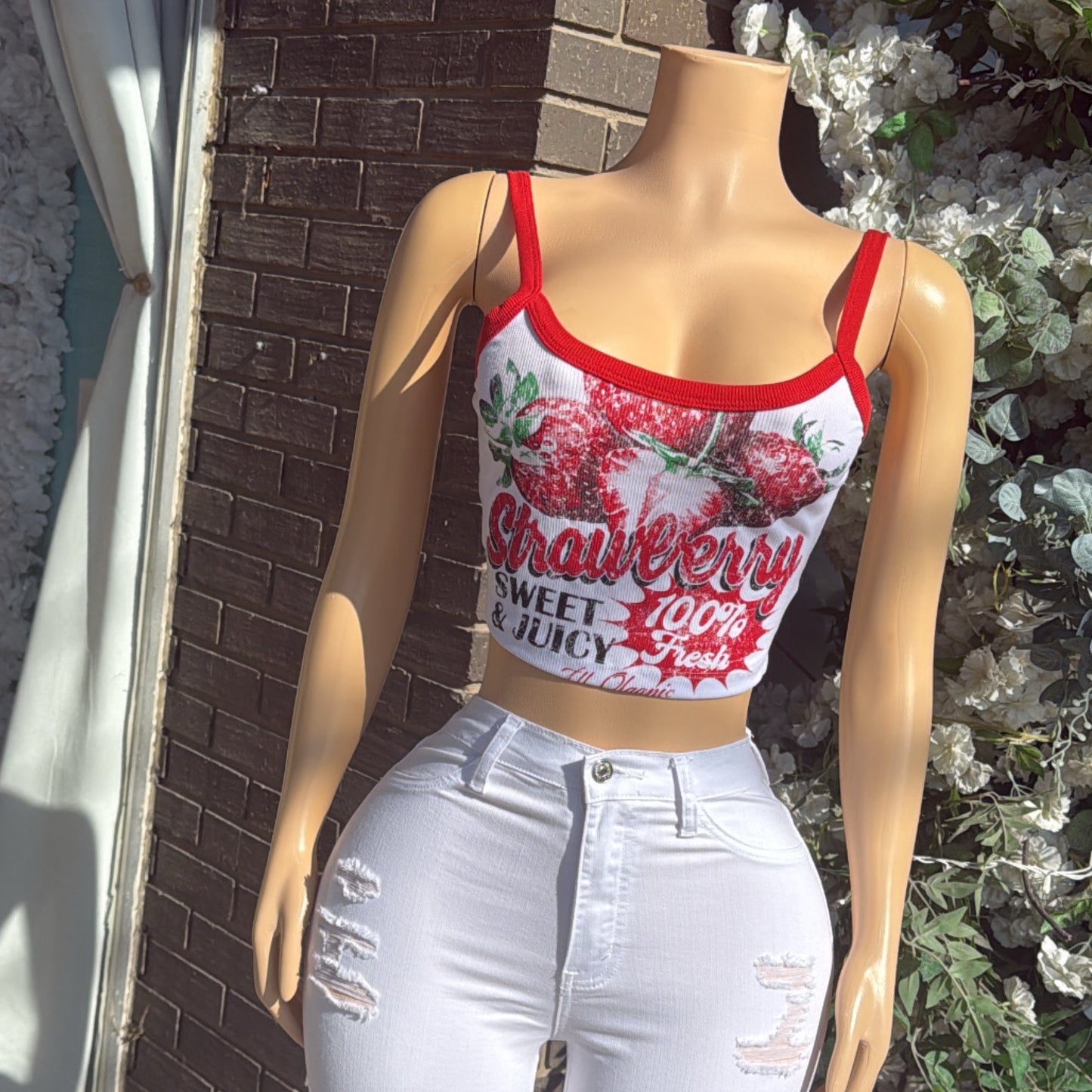“Strawberry” Tank