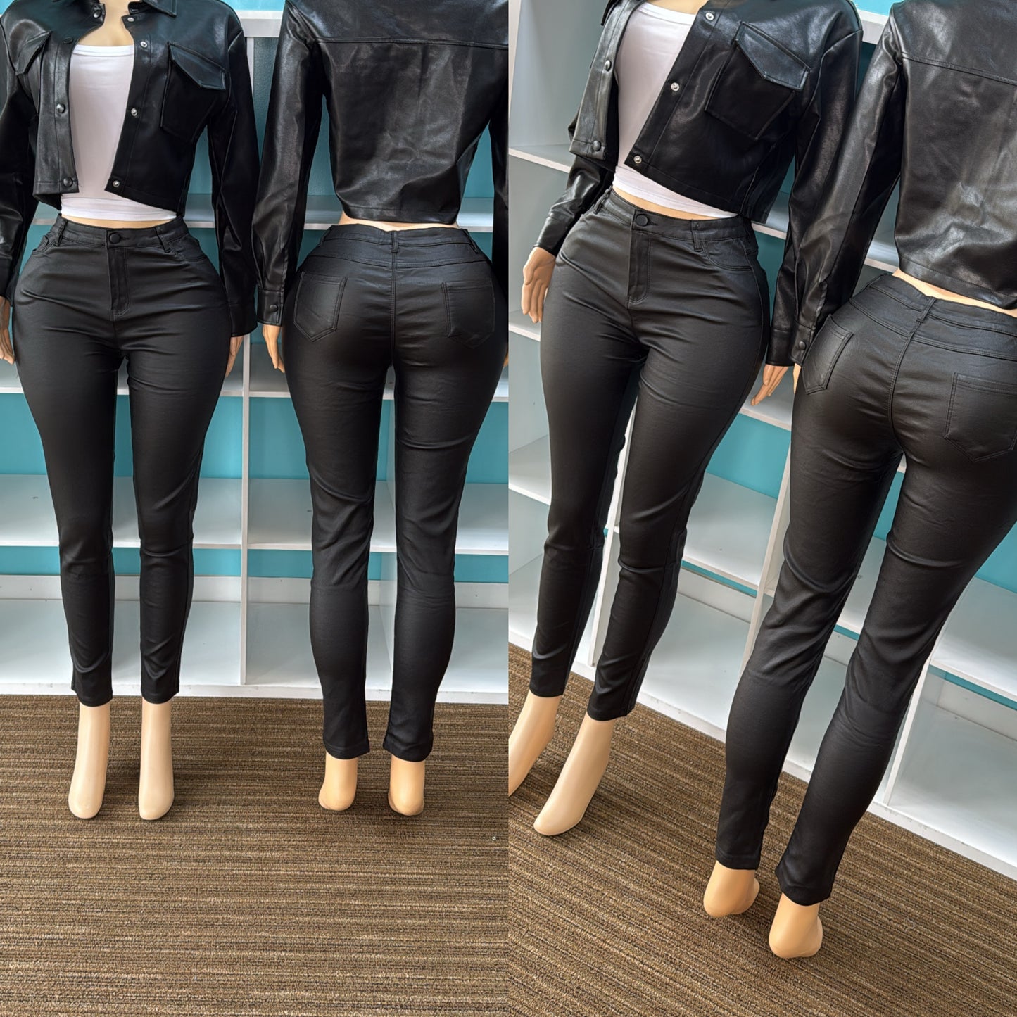 “Blackout” Leather Pants