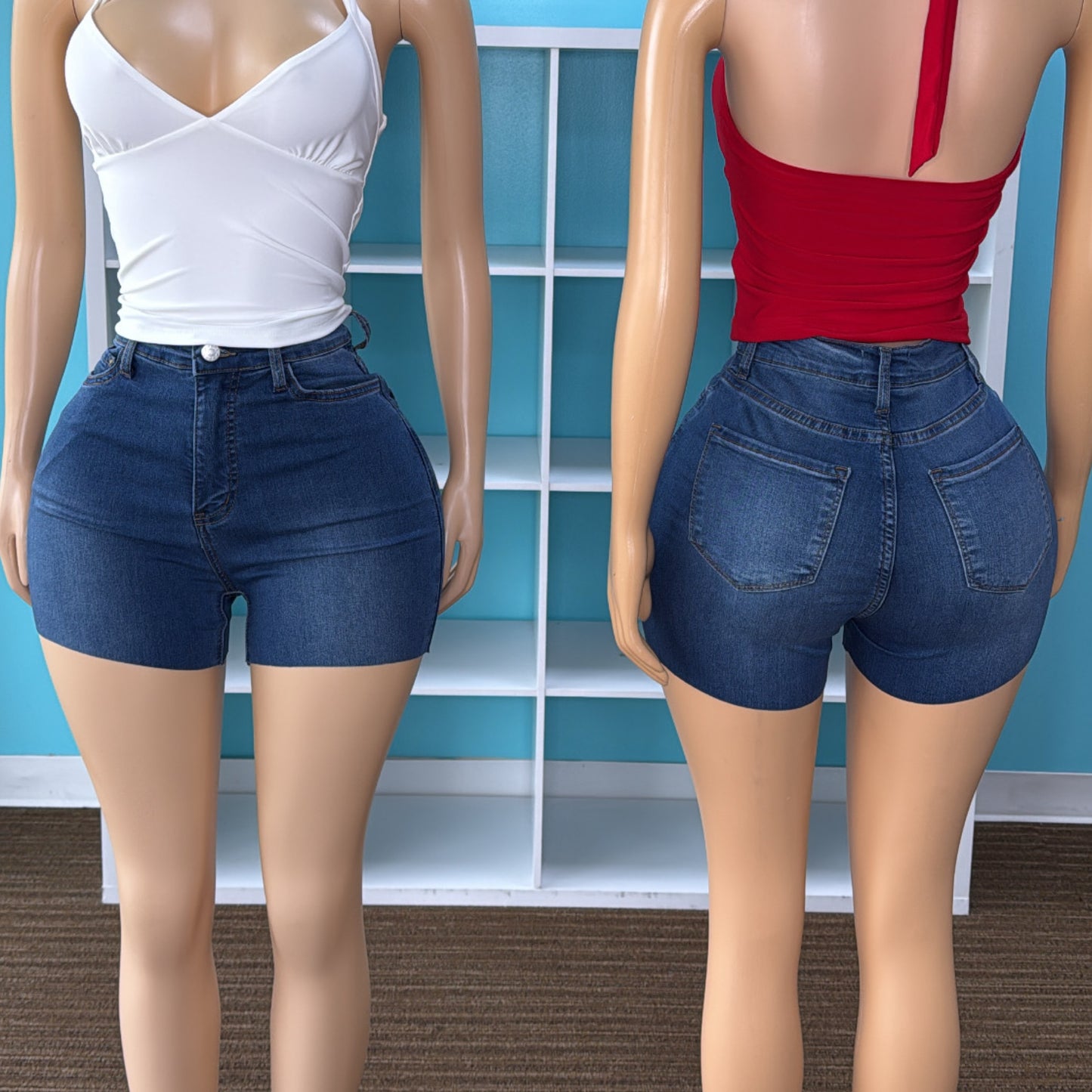 “Ms. Parker” Denim Shorts