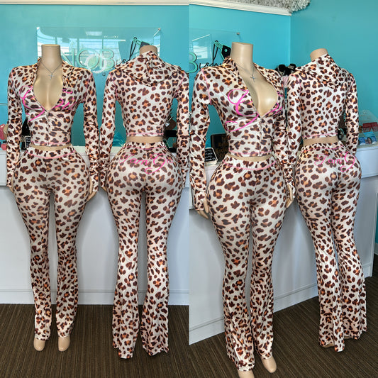 "GiGi" Pattern Flare Set